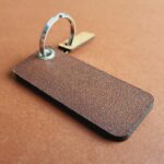 "Lieblingsmensch" - Schlüsselanhänger aus Leder mit Gravur Geschenk für Partner