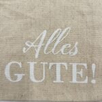Canvasbeutel Geschenkverpackung mit Spruch - 15x10cm